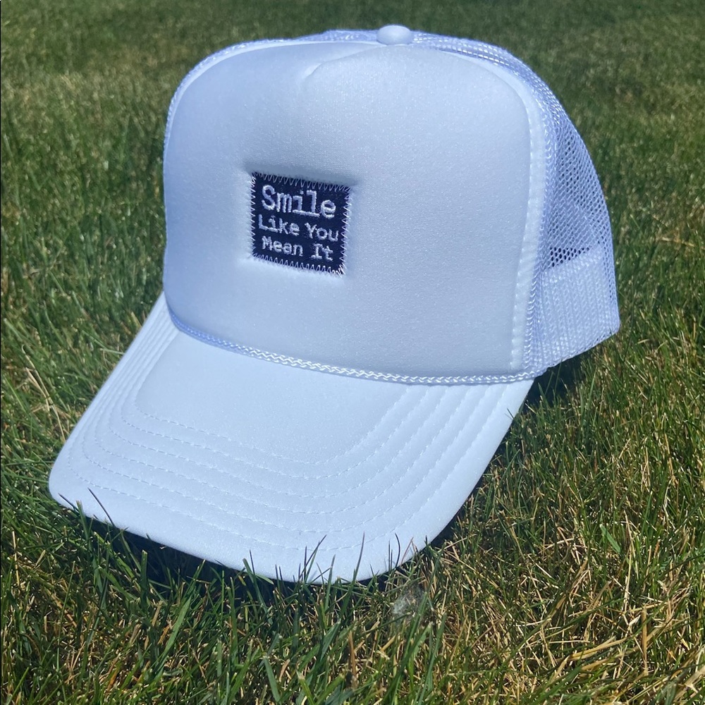 Smile Like You Mean It // Trucker Hat